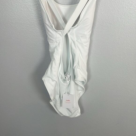 Andie The Tulum One Piece in White size Large New with Tags - Picture 6 of 11